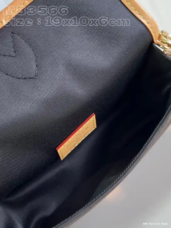 Aaa replica ru Nano Diane-19*10.5*6 CM LOUIS VUITTON 0512